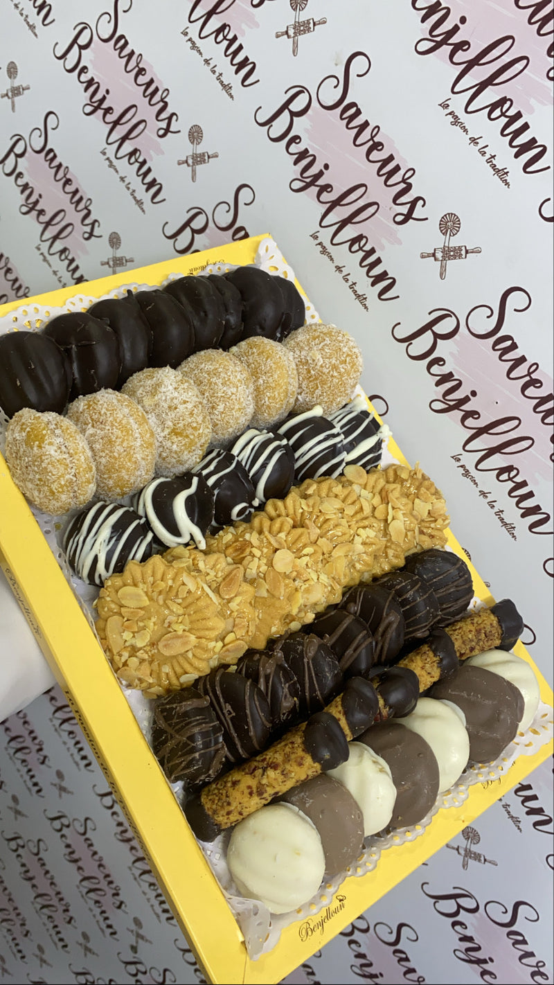Petit plateau sablé chocolat